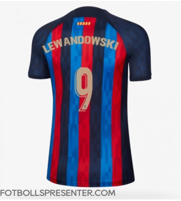 Barcelona Robert Lewandowski #9 Hemma Matchtröja Dam 2022-23 Kortärmad